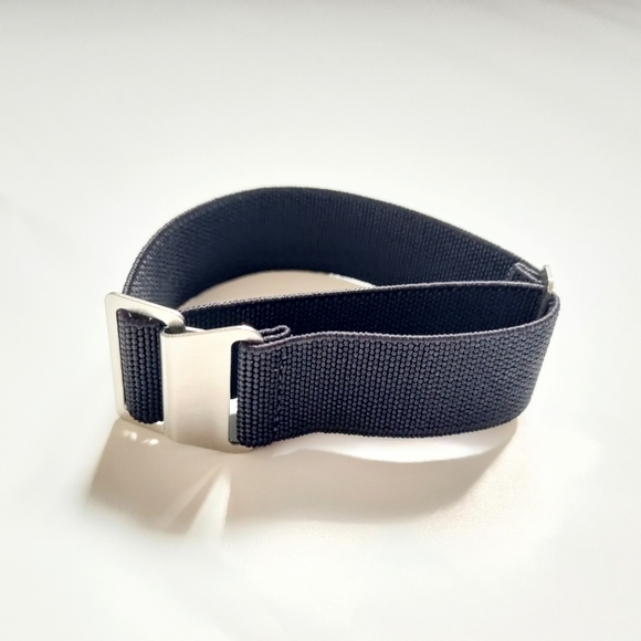 New Black M.N. Watch Strap (The Mariner Collection) - Picture 3 of 6
